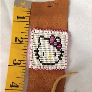 Leather Beaded Bracelet